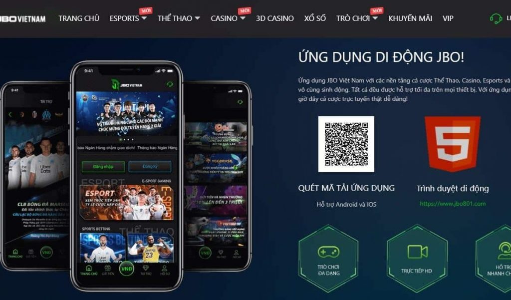 Hướng dẫn tải App JBO trên Mobile