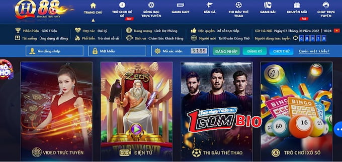 Kho game nhà cái Qh88 khá đa dạng