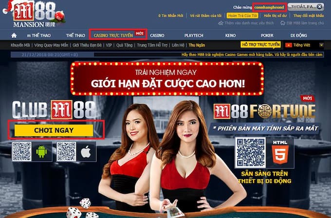 M88 - Nhà cái đánh bài mậu binh online hay